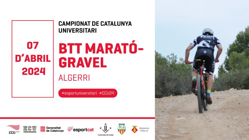  Algerri acollirà el Campionat de Catalunya Universitari de BTT Marató i Gravel!